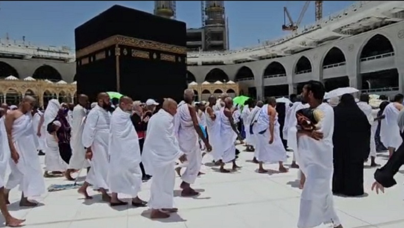 Langka! Matahari Tepat di Atas Ka'bah Hari Ini