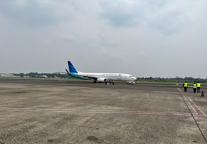 Garuda Indonesia Batalkan Semua Penerbangan Jakarta-Bandung-Lampung hingga Pukul 24.00 WIB 
