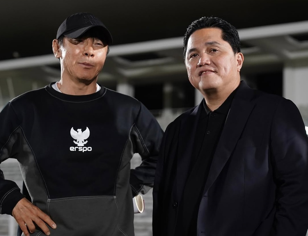 Shin Tae-yong Latih Persija, Erick Thohir Singgung Ranking Liga Indonesia