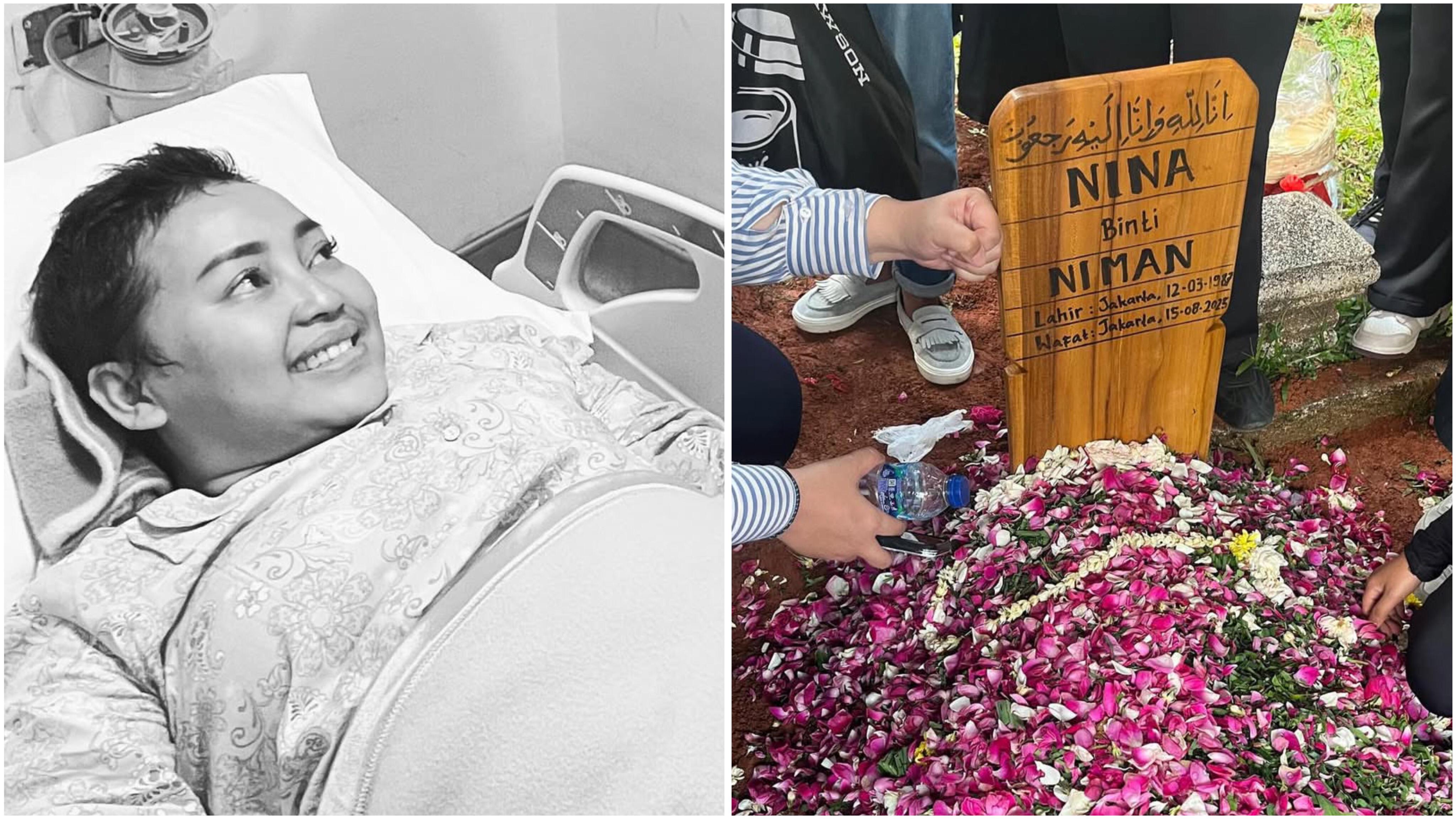 Mengharukan! Anak Mpok Alpa Bawa Rapor ke Makam sang Ibu: Biar Mami Senang