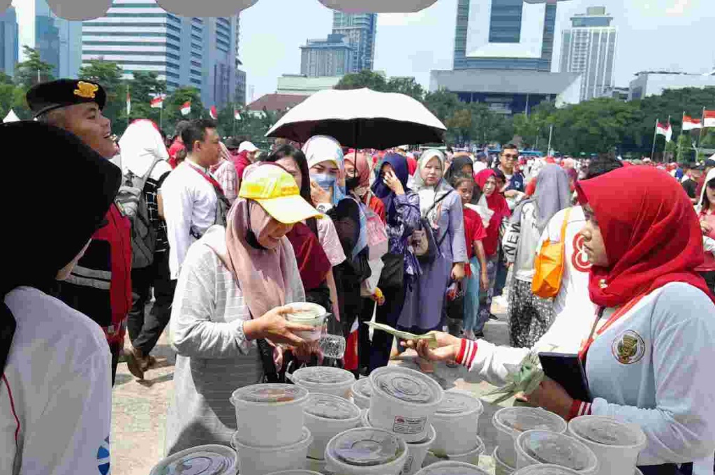 Pesta Rakyat HUT ke-81 RI di Monas-Bundaran HI, Ada Kuliner Gratis hingga Karnaval