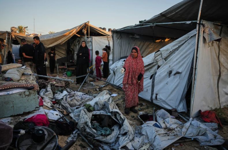 Sadis! Israel Bom Tenda Pengungsi Gaza, 6 Orang Tewas 10 Luka termasuk Anak-Anak