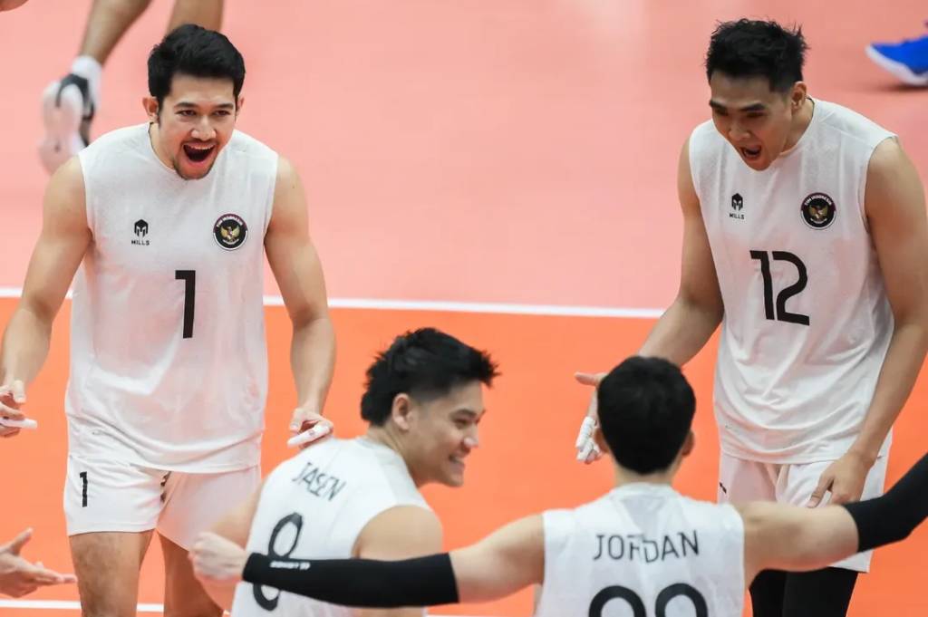 Timnas Voli Indonesia Hajar Thailand 3-2, Peluang Semifinal AVC 2026 Makin Terbuka