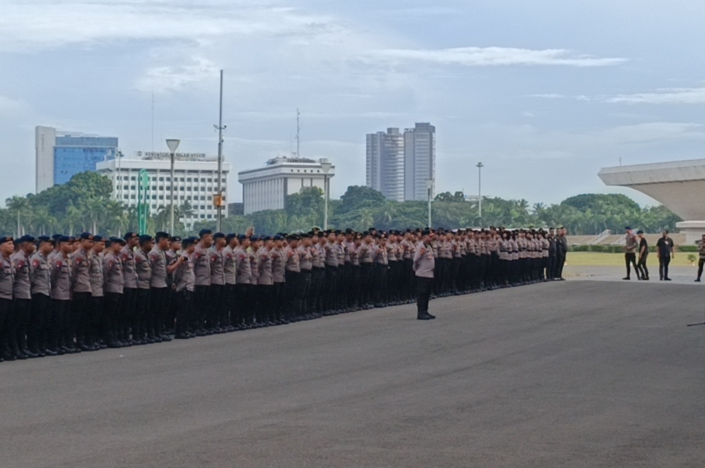 4.576 Personel Gabungan Kawal Demo di 5 Titik Jakarta Hari Ini