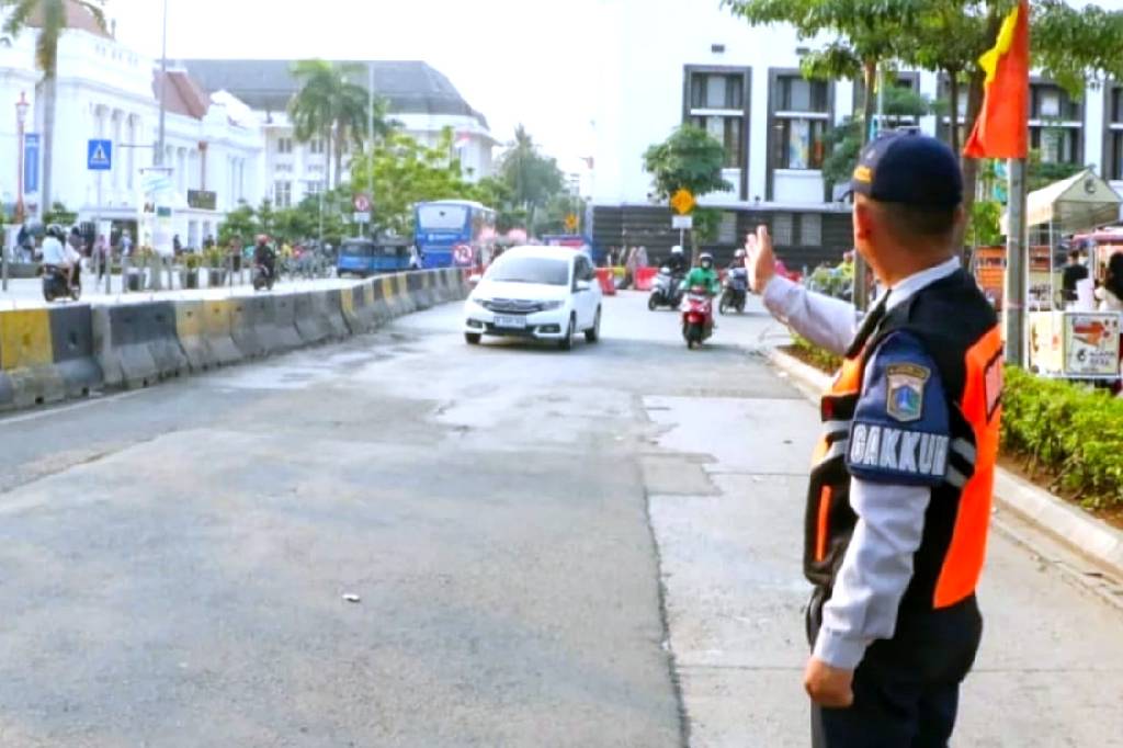 Dishub DKI Siapkan Rekayasa Lalin di Monas hingga Jalan Sudirman saat HUT ke-81 RI