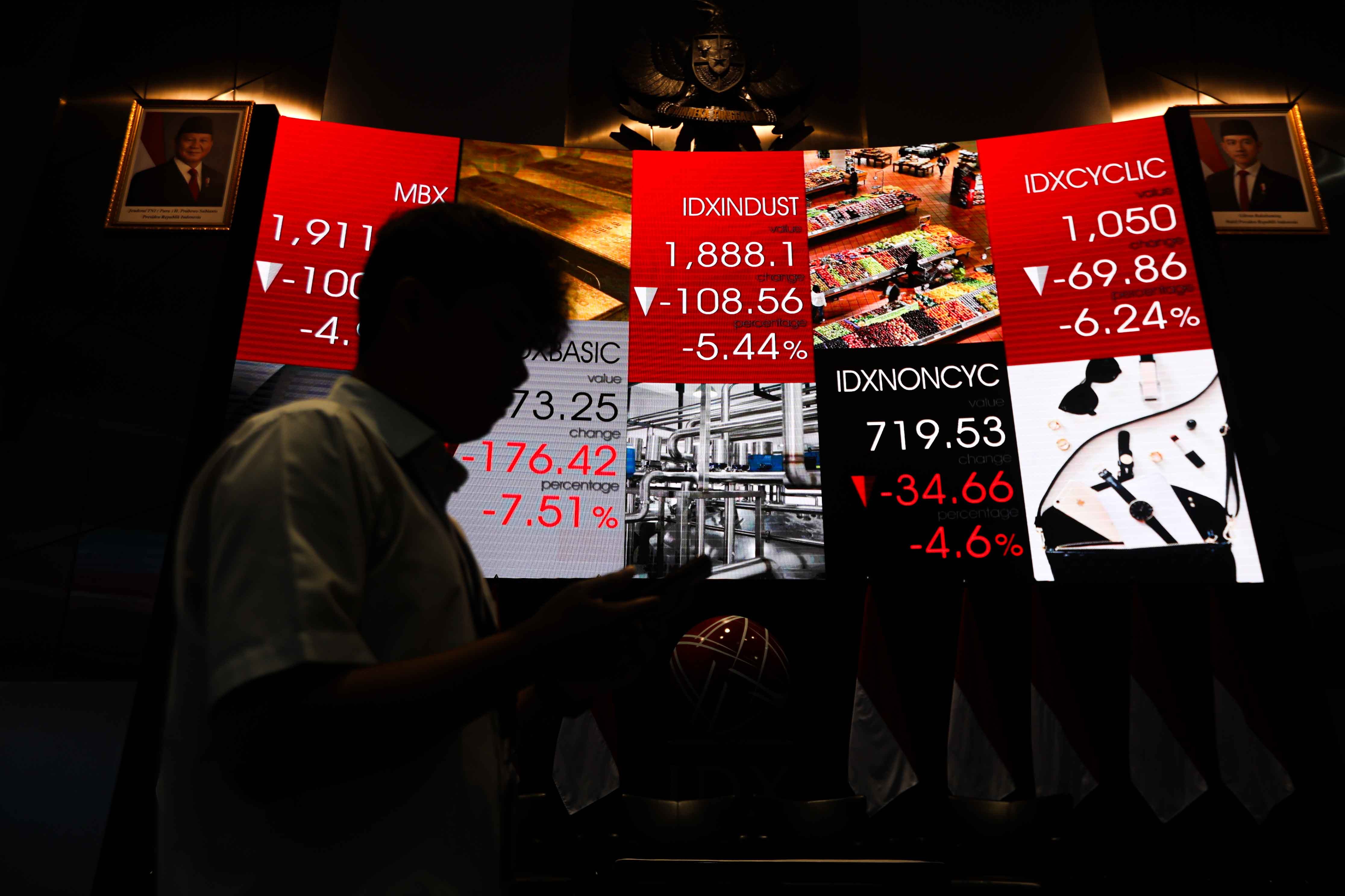 IHSG Hari Ini Dibuka Turun Lagi, 515 Saham Melemah
