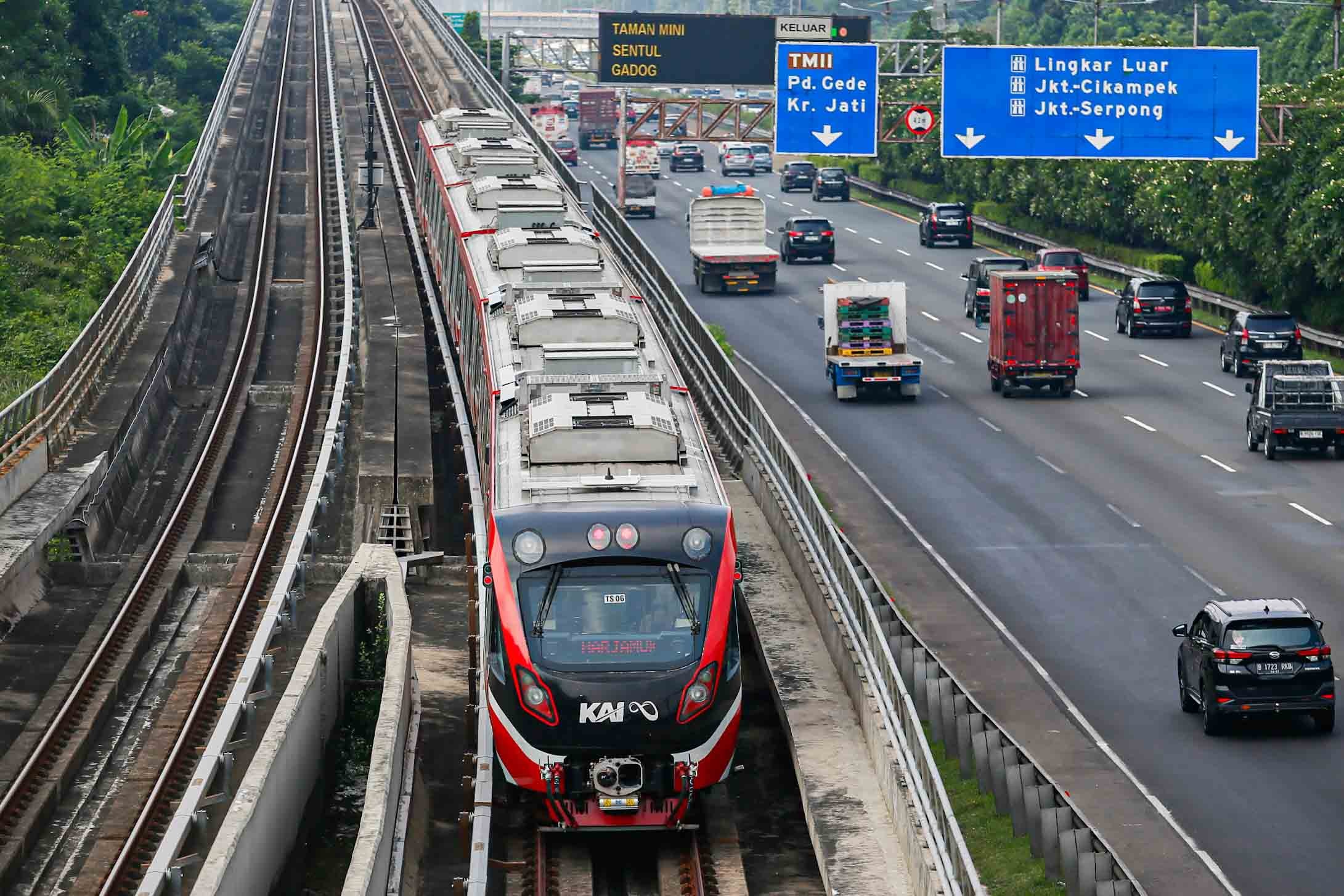 Promo HUT ke-81 RI, Naik LRT Jabodebek dan KRL Cuma Rp8 di 17 Agustus