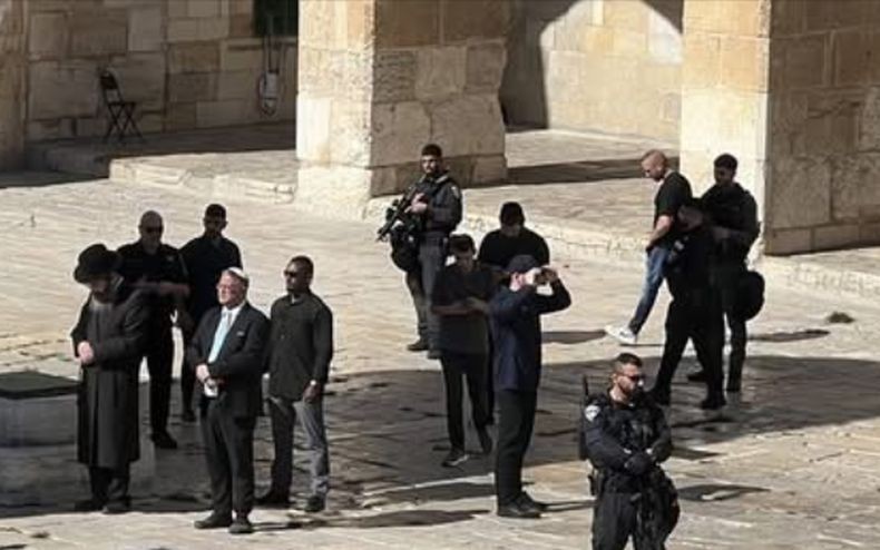 Rayakan Hari Yahudi, Ribuan Pemukim Ilegal Israel Geruduk Masjid Al Aqsa