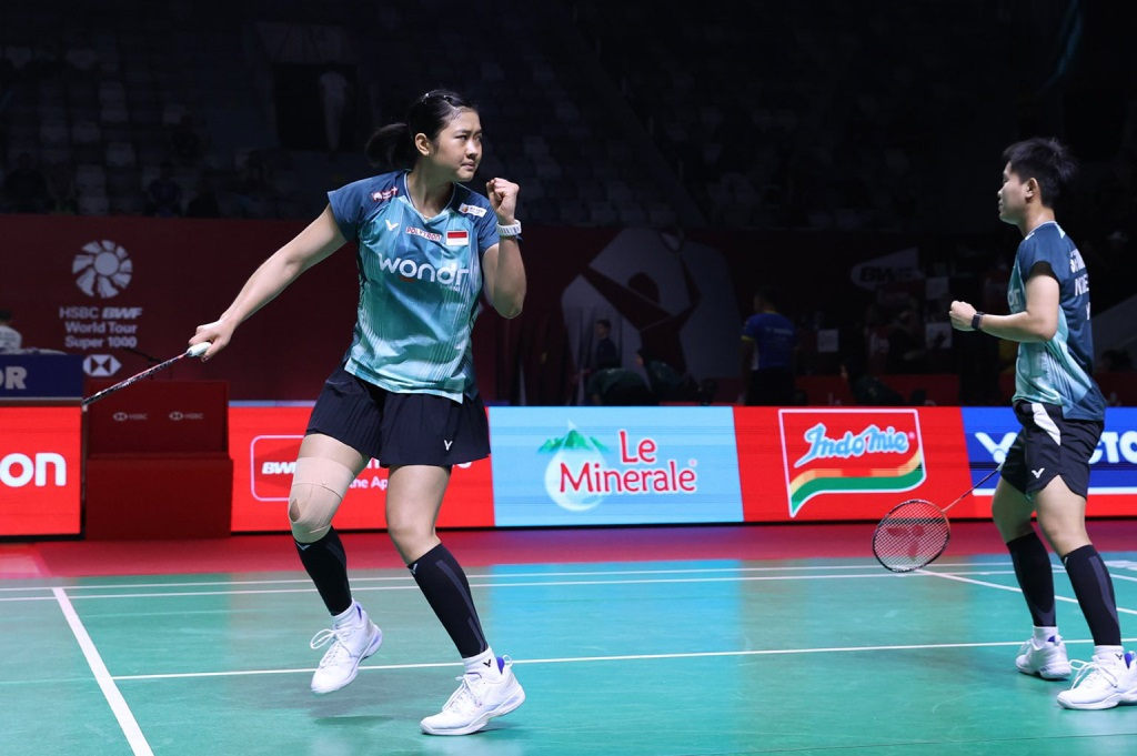 Tiwi/Fadia Melaju ke 16 Besar Macau Open 2026, Putra/Bagas Tersingkir