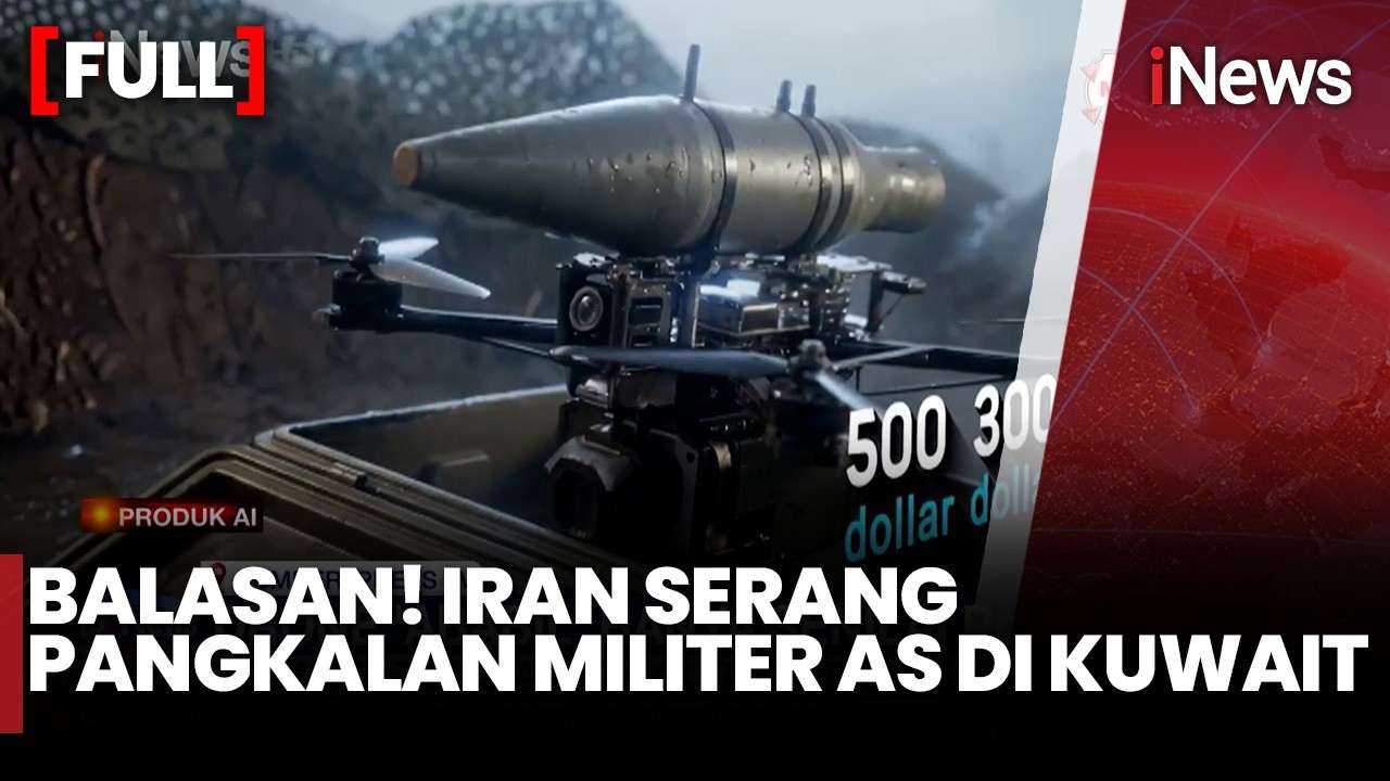 Iran Balas Serangan Amerika Pakai Rudal Angkatan Laut dan Drone Masif