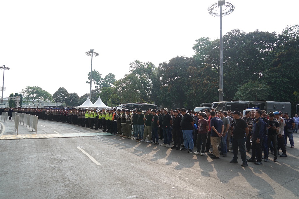 Timnas Indonesia Vs Oman Malam Ini, 1.400 Personel Gabungan Disiagakan di GBK