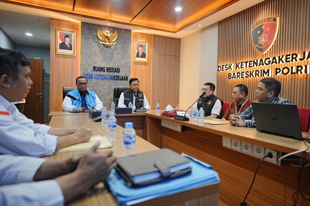 Polri Mediasi Sengketa PHK, 131 Buruh Terima Hak Rp10 Miliar