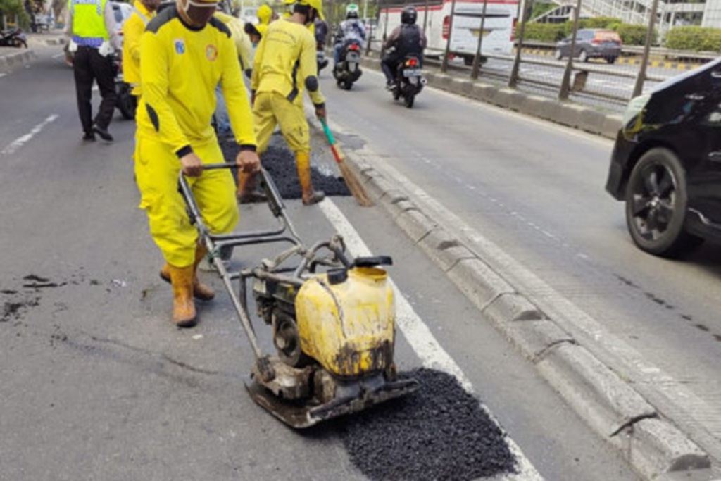 4 Titik Jalan Rawan Ambles di Jaktim Rampung Diperbaiki, Ini Lokasinya