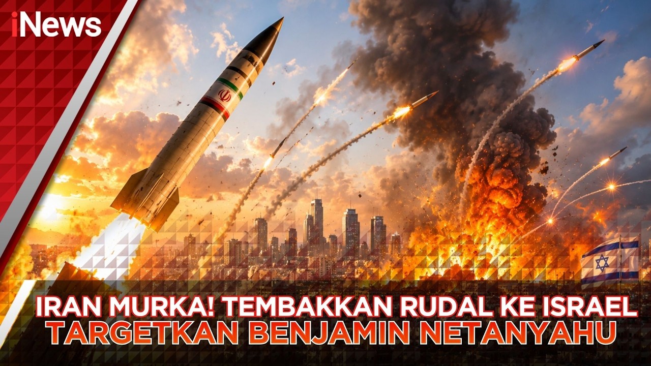 IRGC Targetkan Benjamin Netanyahu, Iran Tembakkan Belasan Rudal ke Israel