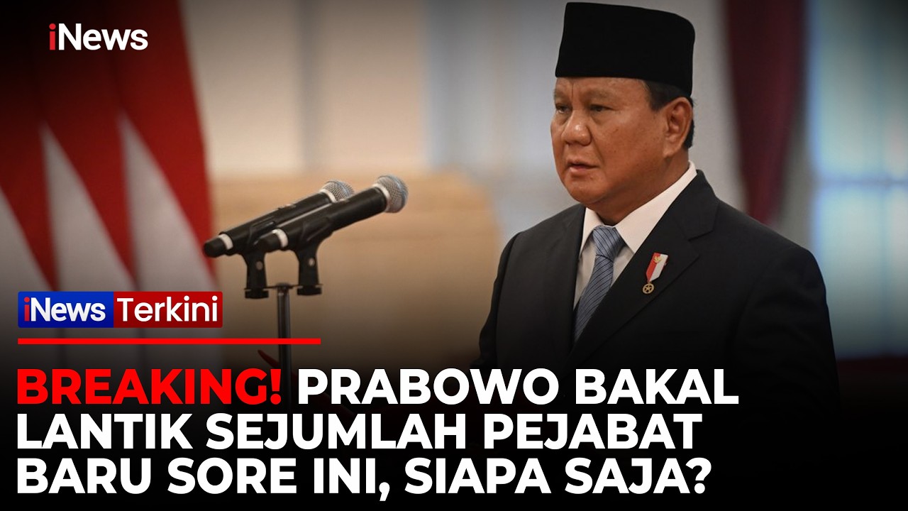 Sore Ini Presiden Prabowo Lantik Nanik S Deyang dan Said Iqbal, Perkuat Kabinet Merah Putih