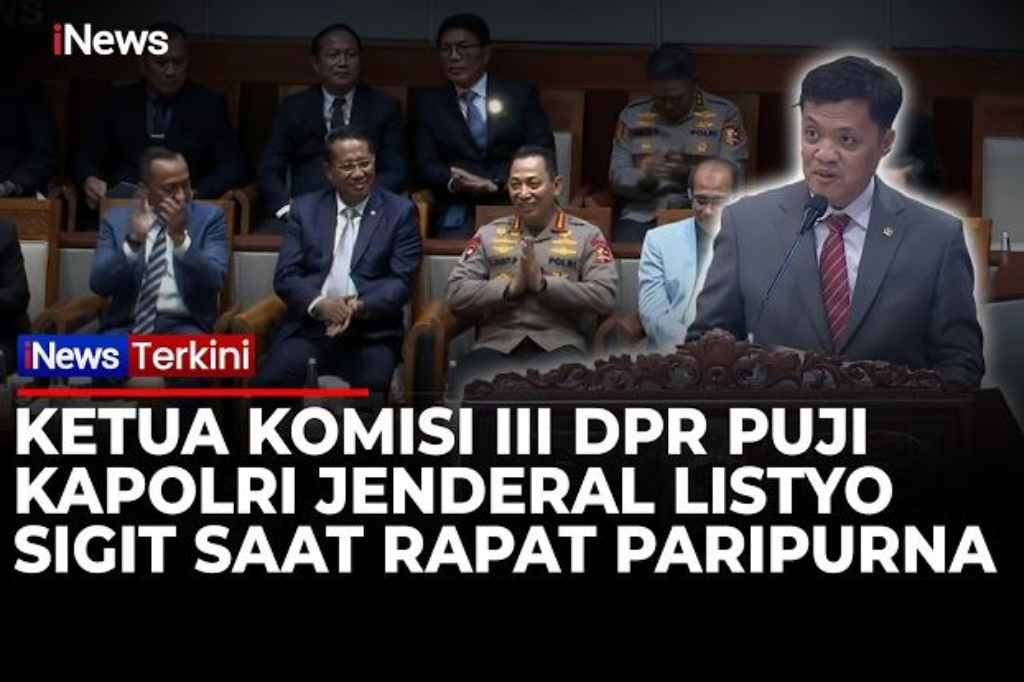 Pujian Selangit Habiburokhman ke Listyo Sigit: Salah Satu Kapolri Terbaik Sepanjang Masa