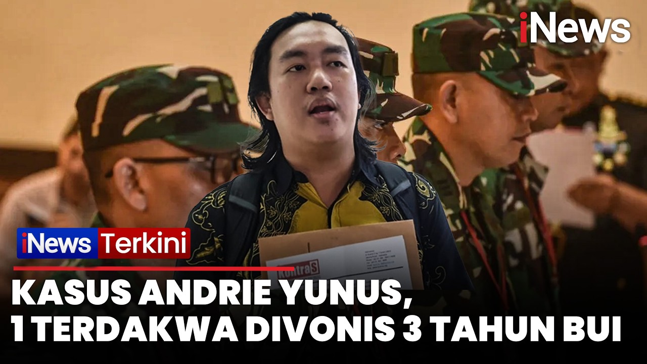 Vonis Penyiraman Air Keras Aktivis KontraS! 4 Prajurit TNI Dihukum 1,5-3 Tahun Penjara, 2 Dipecat