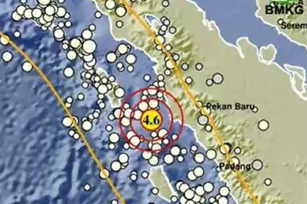 Gempa Dangkal M 4,6 Guncang Nias Selatan, Berpusat di Laut