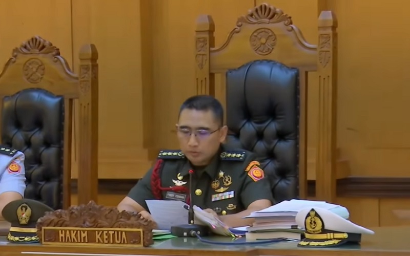 2 Terdakwa Penyiram Air Keras ke Andrie Yunus Dipecat dari TNI