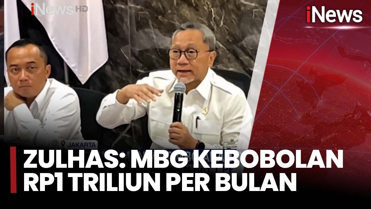 Zulhas Bongkar Dugaan Jual Beli SPPG: MBG Kebobolan Rp1 Triliun Per Bulan!