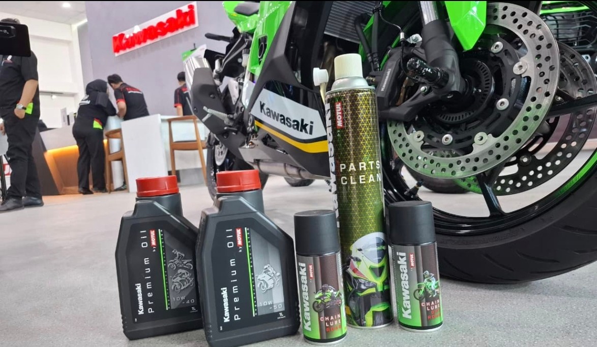 Melantai di PRJ 2026, Motul dan Kawasaki Kolaborasi Kembangkan Chemical Kendaraan