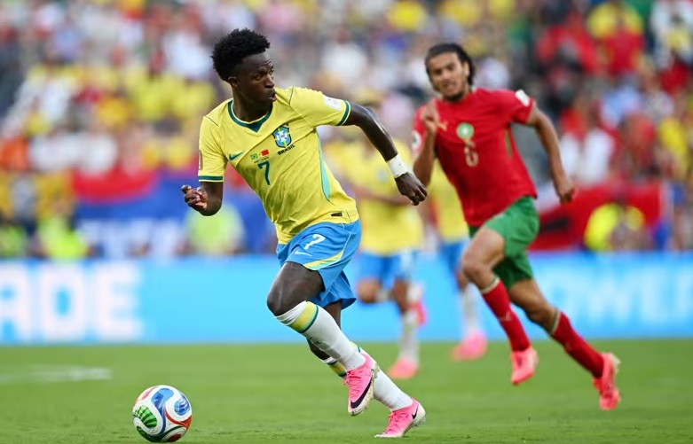 Brasil vs Maroko Berakhir Imbang, Vinicius Jr Selamatkan Wajah Tim Samba di Piala Dunia 2026