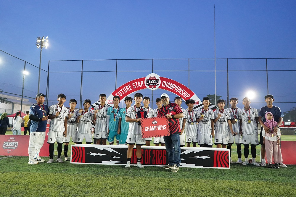 Lahirkan Bintang Masa Depan Timnas Indonesia, RSoccer Training Camp Tampil Perkasa Jadi Juara