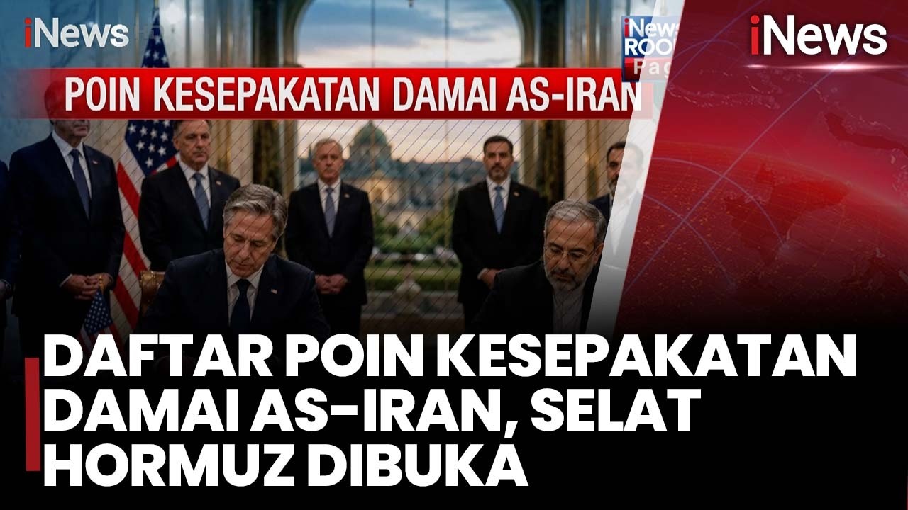 Iran dan AS Sepakati Damai, Penandatanganan MoU Digelar Jumat Ini di Jenewa