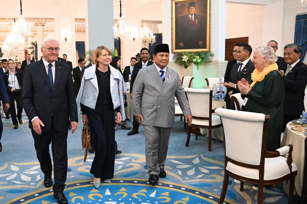 Jamu Steinmeier, Prabowo Sebut Jerman Jadi Inspirasi Inovasi Kemajuan Teknologi