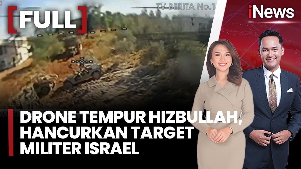 Ledakan Dahsyat Warnai Serangan Drone Hizbullah ke Target Militer Israel