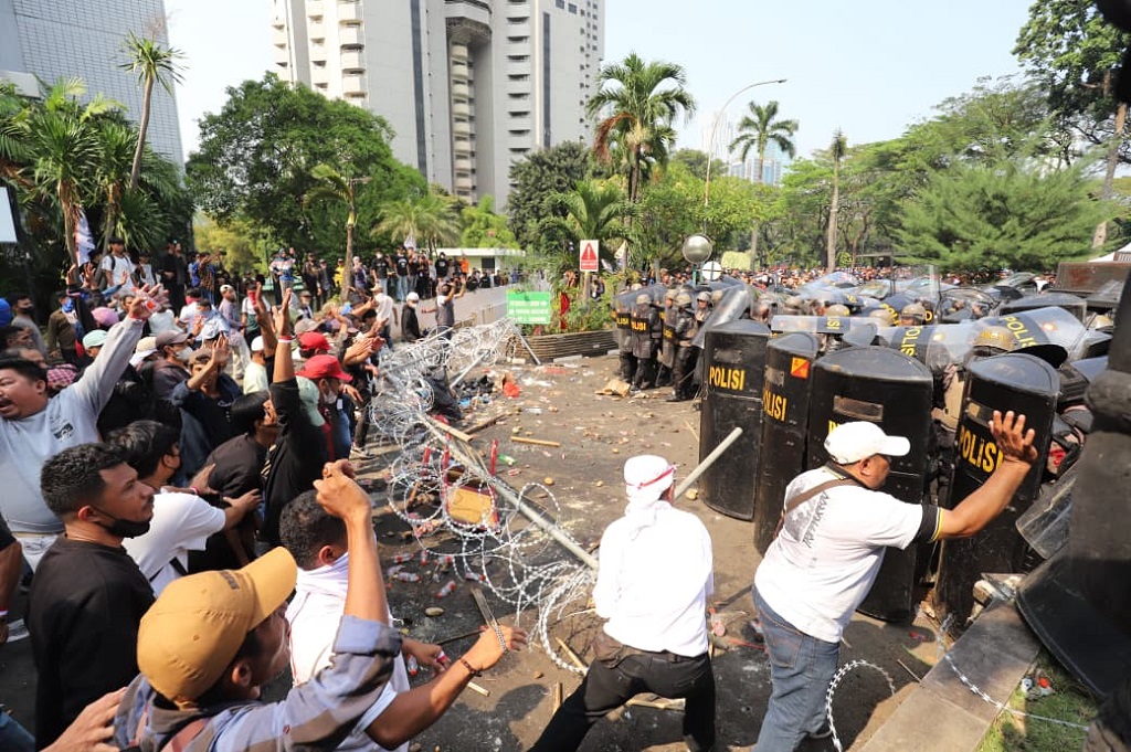 Bertambah, Massa Ditangkap Imbas Eksekusi Hotel Sultan Ricuh Jadi 119 Orang