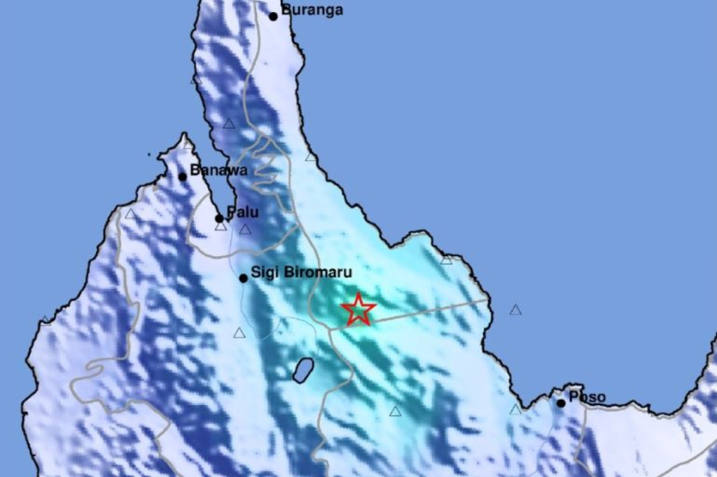 BMKG: 804 Gempa Susulan Guncang Sigi Sulteng Dipicu Aktivitas Sesar Sausu