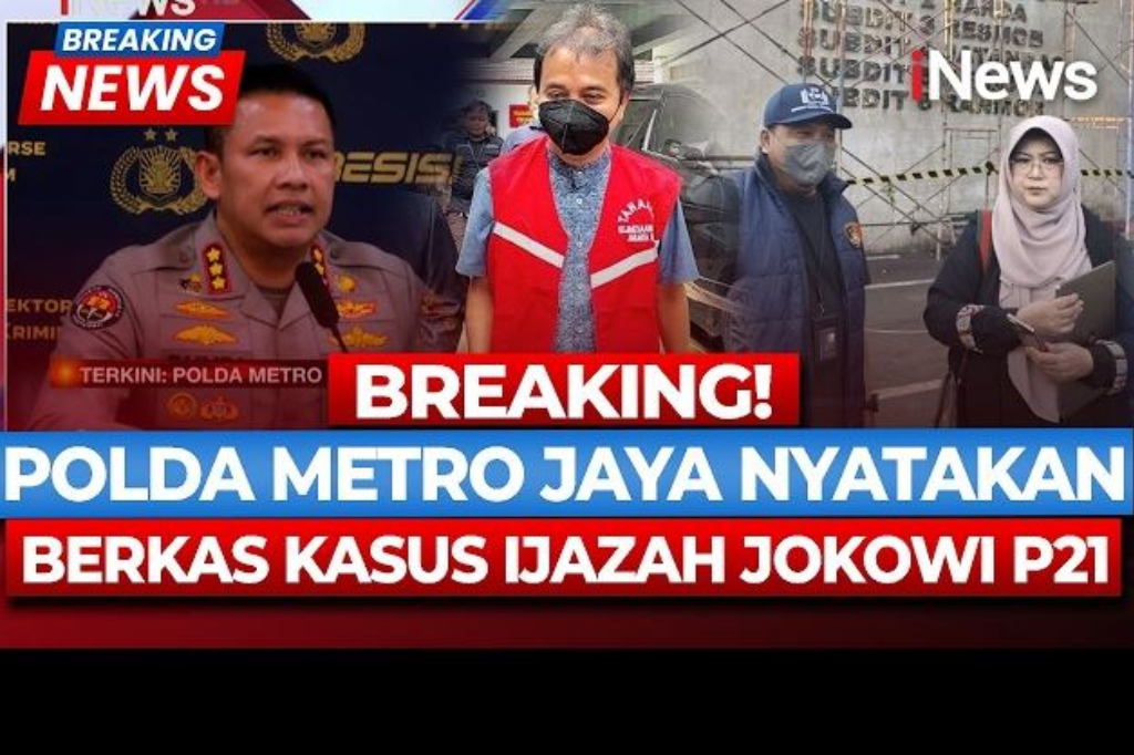 Roy Suryo dan Dokter Tifa Ditangkap, Polda Metro Jaya: Berkas Perkara Sudah Lengkap