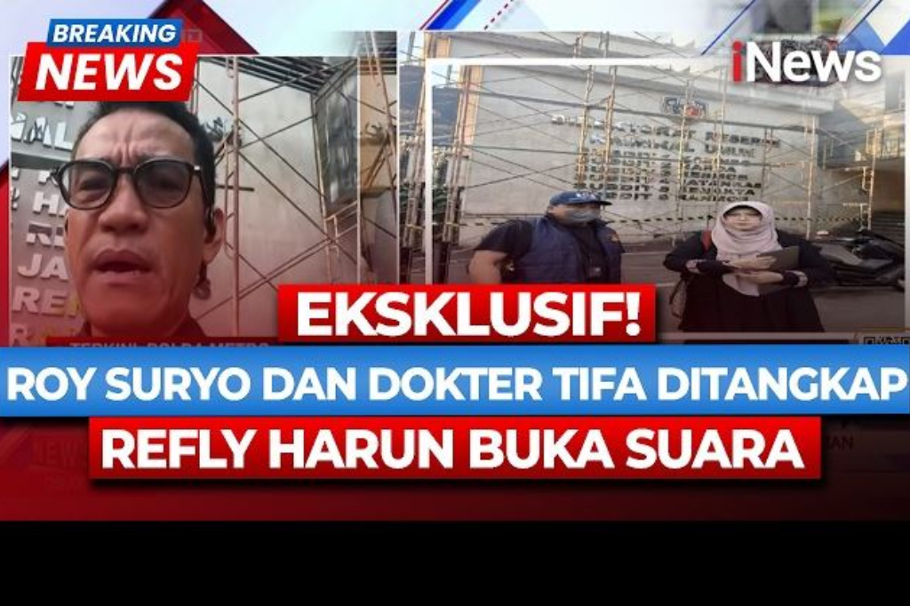 Refly Harun Protes Keras Penangkapan Roy Suryo dan Dokter Tifa: Tidak Rasional dan Objektif