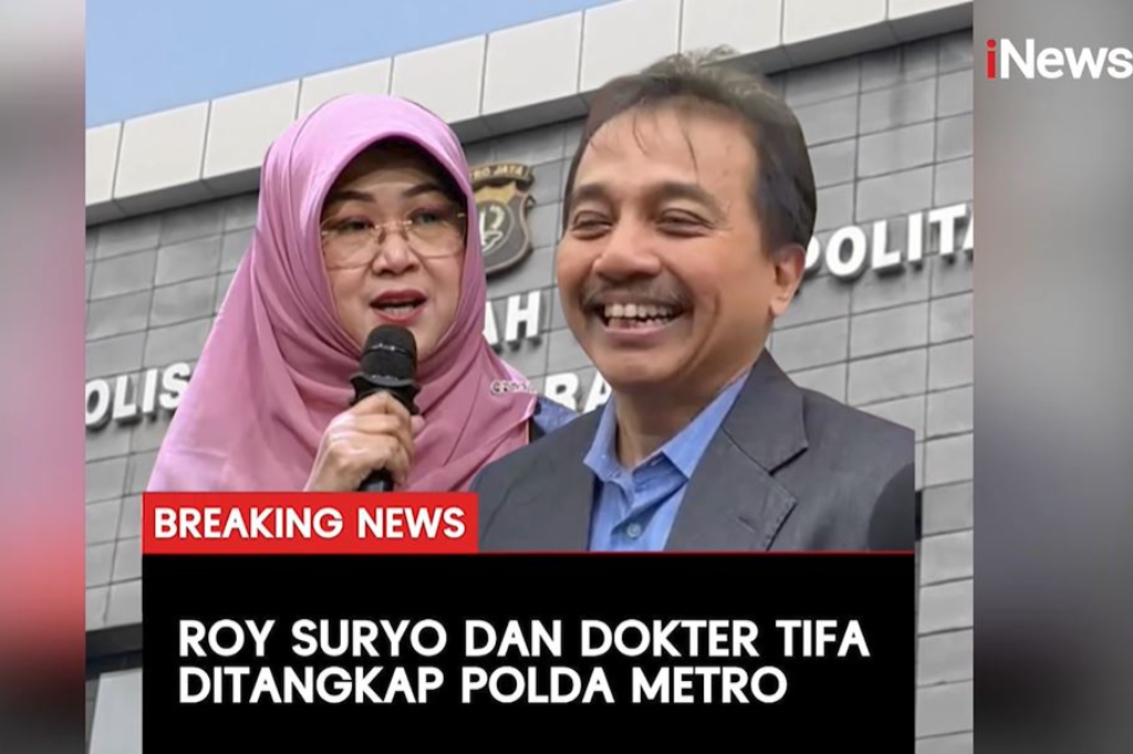 Roy Suryo dan Dokter Tifa Ditangkap Polda Metro Jay Kasus Ijazah Jokowi