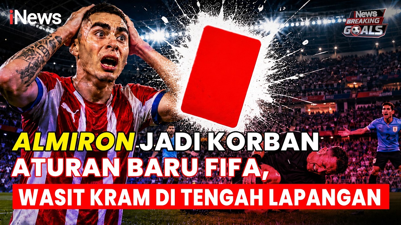 Miguel Almiron Jadi Pemain Pertama yang Dikartu Merah Akibat Tutup Mulut di Piala Dunia 2026