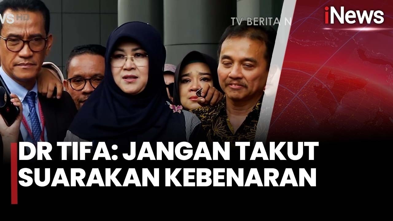 Tak Jadi Ditahan Bersama Roy Suryo, dr Tifa Serukan Masyarakat Jangan Takut Suarakan Kebenaran