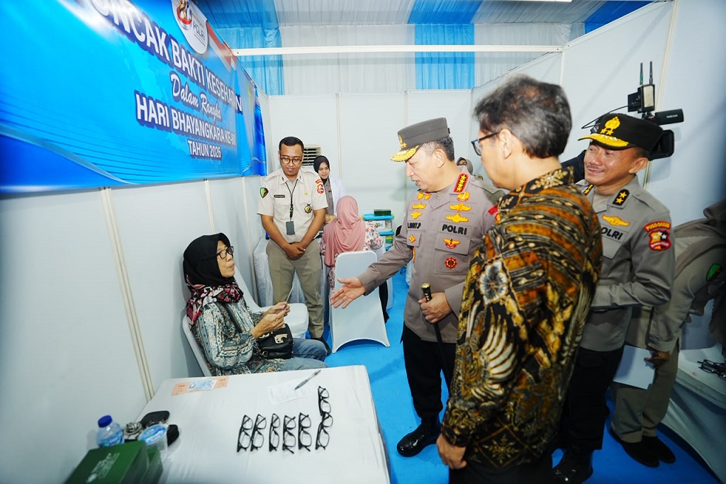 Kapolri Hadiri Puncak Bakti Kesehatan, Tekankan Pelayanan Terbaik bagi Masyarakat