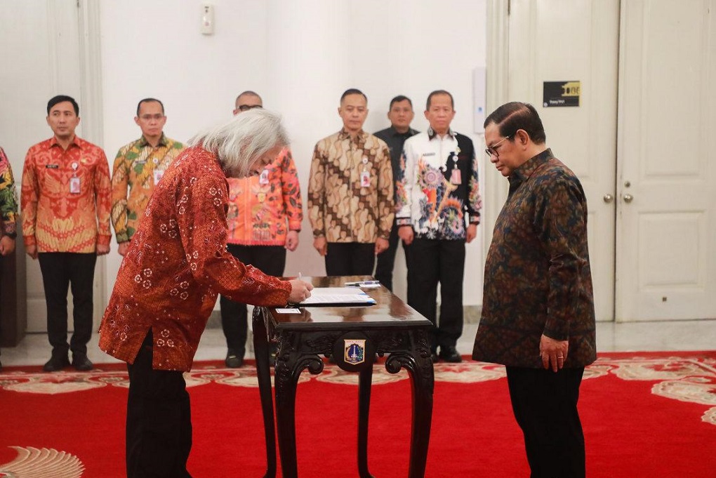 Pramono Kukuhkan Anggota Akademi Jakarta, Ingin TIM Jadi Wajah Seni Budaya Ibu Kota