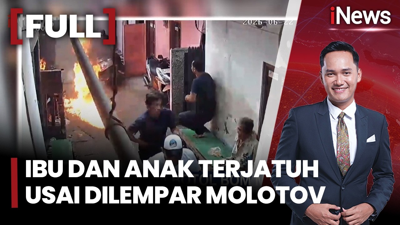  Ibu dan Anak di Koja Dilempar Bom Molotov Saat Naik Motor, Pelaku 4 Orang Diburu Polisi