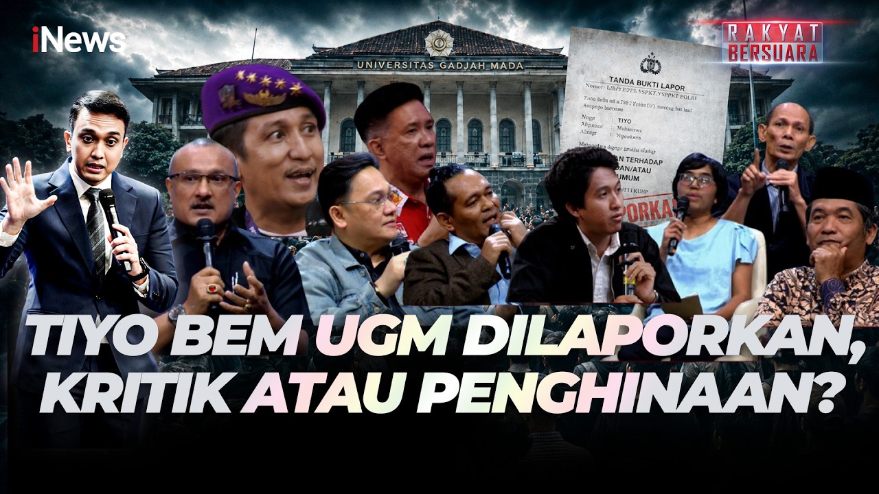 Iqbal Ramadhan: Pelaporan Eks Ketua BEM UGM Tiyo Ardianto Cuma Pengalihan Isu!