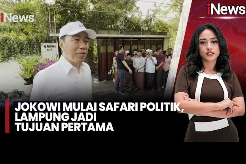 Jokowi Mulai Safari Politik, Keliling Indonesia Dimulai dari Lampung
