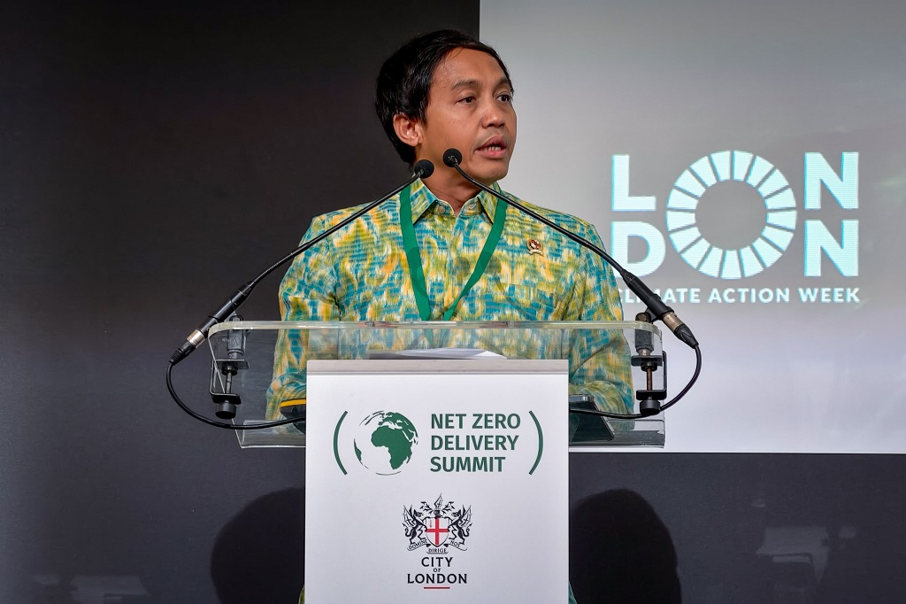 Indonesia Tegaskan Komitmen Bangun Pasar Karbon Transparan di Forum Dunia