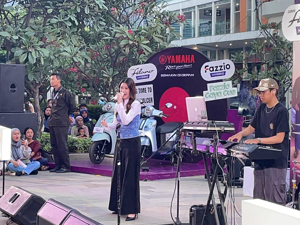 Nastya Sabella Buka MusicZone Sore Ini, Bikin Anjungan Sarinah Galau Maksimal!