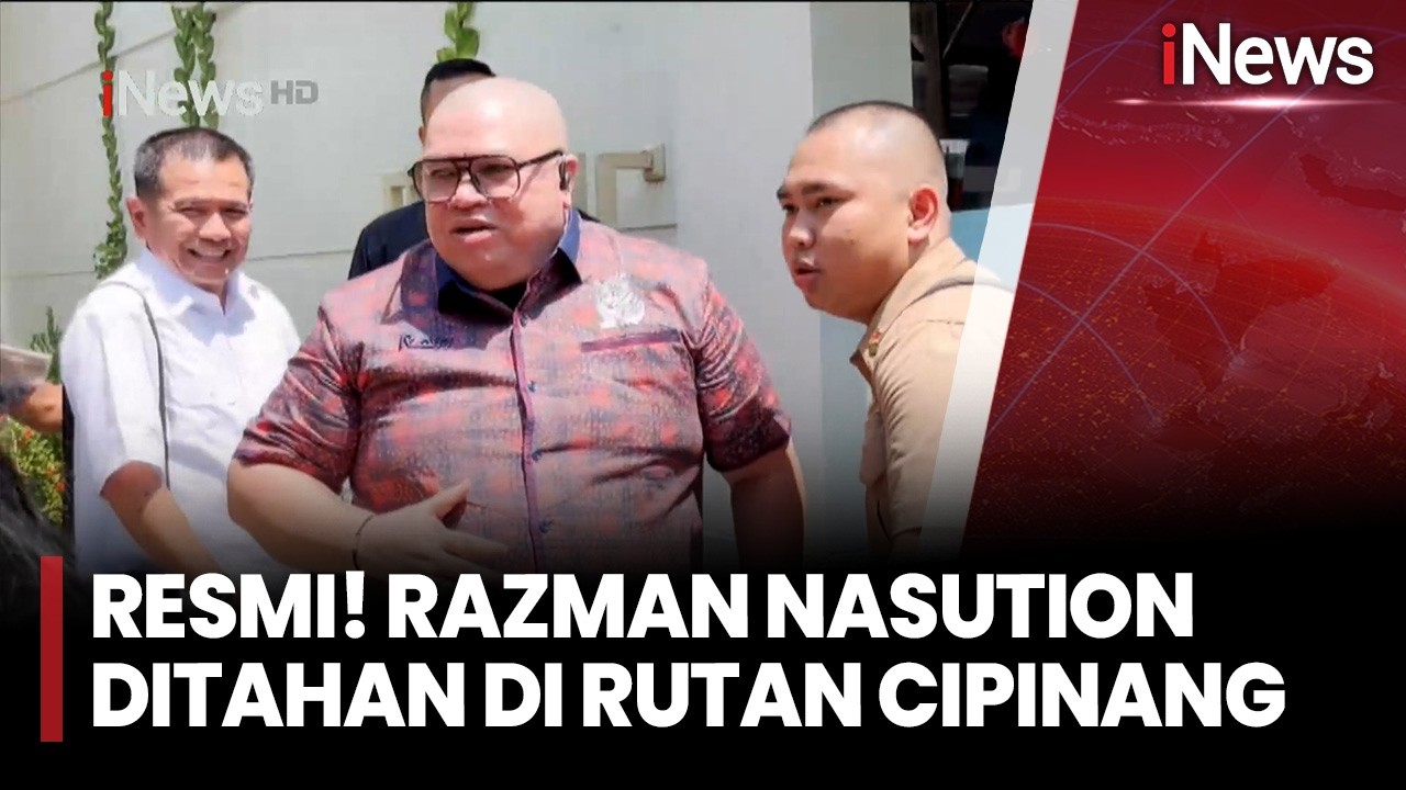 Putusan Sudah Inkrah, Jaksa Eksekusi Razman Arif Nasution ke Lapas Cipinang