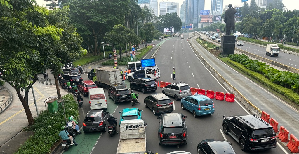 Ini Rute Alternatif Selama Penutupan Sudirman-Thamrin saat HUT ke-499 Jakarta
