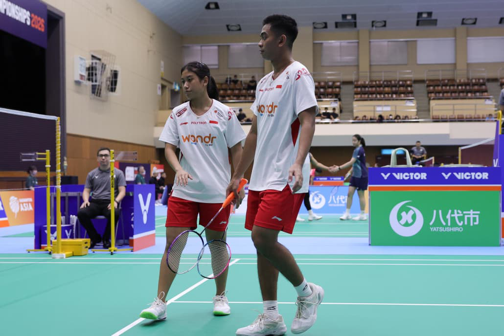 Indonesia Takluk dari Malaysia di Kejuaraan Bulutangkis Junior Asia 2026. Bentrok Thailand di Perempat Final