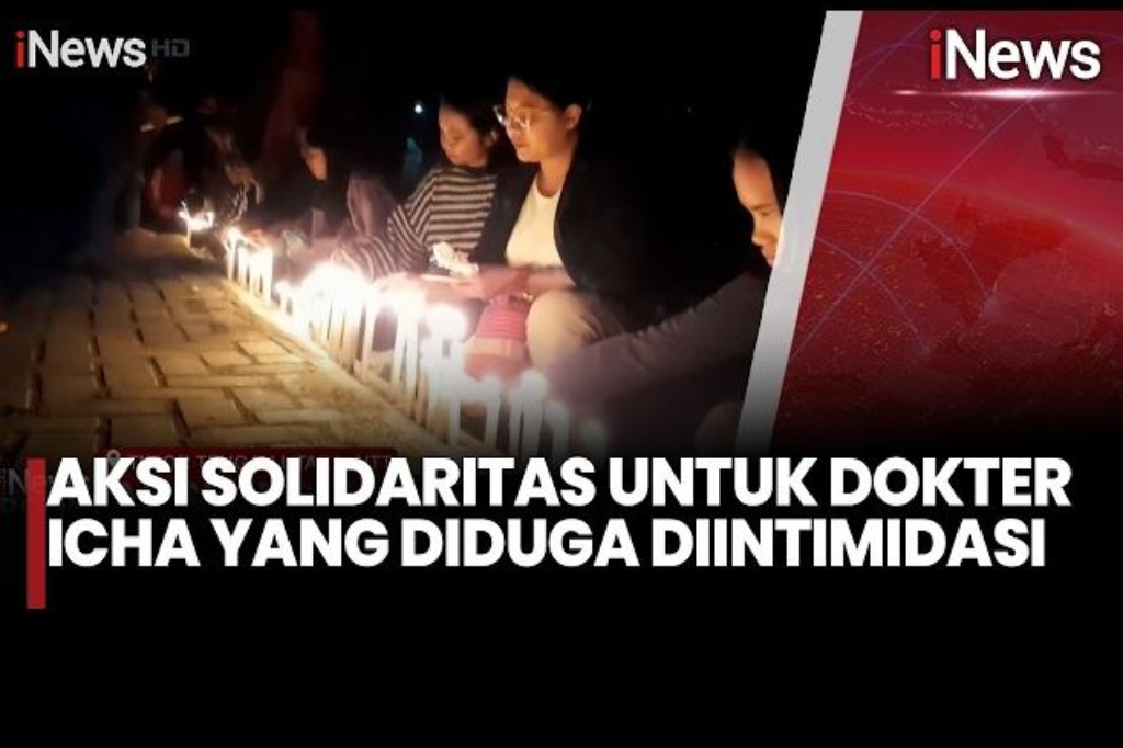 Aksi Seribu Lilin untuk Dokter Icha, Tenaga Kesehatan TTU Beri Penghormatan Terakhir