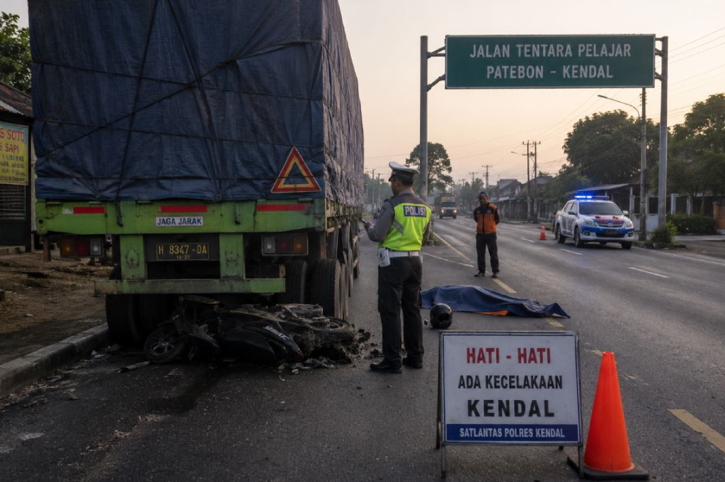 Kecelakaan Maut di Tuban, Ibu dan Anak Tewas Terlindas Truk