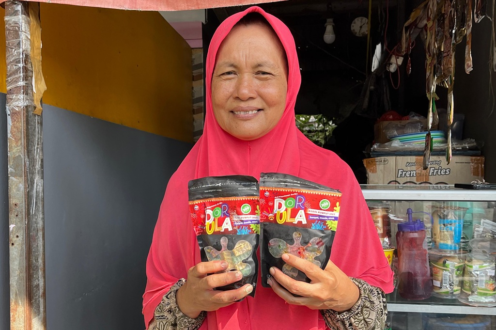 Rumput Laut Pulau Panggang Bawa Peluang, BRI Bantu Mahdiah Kembangkan Dorula